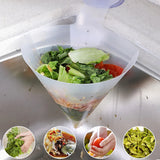 Qfdian Foldable Kitchen Sink Strainer Self-Standing Sink Filter Food Vegetable Sink Stopper Drain Filter Kitchen Anti-Blocking Gadgets