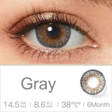 Qfdian Magister Colored Contact Lenses For Eyes 1 Pair Color Contact Lenses 3 TONE Color Lens Eyes Contacts