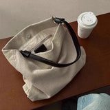 Qfdian  New Women Simple Casual Handbags Streetwear Fashion All Match Shoulder Bags Trendy Y2k Aesthetic Chic Vintage Shoulder Bags