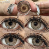 Qfdian 1 Pair Colored Contact Lenses for Eyes Green Beauty Lenses Brown Fashion Lenses High Quality Blue Eye Lenses Colored Pupil