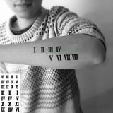 Qfdian  Waterproof Temporary Tattoo sticker Biological hazard  Biohazard danger peace day tatto flash tatoo fake tattoos for men women