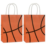 Qfdian  12 Pieces Gift Bags with Handle, Paper Treat Candy Bag Glow in The Dark Favor Bags For Glow Theme Party Decoration Supplies