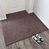 Qfdian Carpet Modern Minimalist Square Flooring Polymer Anti Slip Rubber Backing Durable Fade Resistant Machine Washable Indoor Outdoor