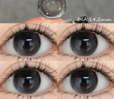 Qfdian 2Pcs Nature Colored Contact Lenses with Prescription Myopia Degree0.00-8.00 For New Lens Korean Hot Sale