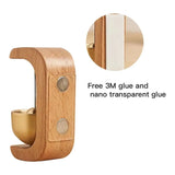 Qfdian Dopamine Wind-bell Magnetic Inhalation Home Wind-bell Beech Car Into The Door To Remind The Bell Copper Bell Walnut Copper Ornam