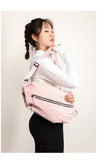 Qfdian Y2k Aesthetic All Match Simple Shoulder Underarm Bag Fashion Trendy Casual Chest Bags Vintage Ins Women Cargo Handbags Crossbody