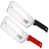 Qfdian Stainless Steel Cabbage Hand Slicer Shredder Vegetable Kitchen Manual Cutter For Making Homemade Coleslaw Or Sauerkraut.