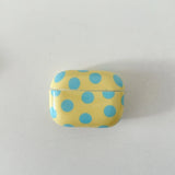 Qfdian  Dopamine color polka dot girl for AirPods pro2/3/4 protective cover for apple bluetooth headset cover