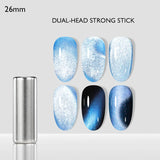 Qfdian Cat Eye Gel Polish With Nail Magnet Tools Flexible Iron Wire For Creating Heart Shapes On Nails Nail Art nail supplies iman
