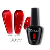 Qfdian  15ml Semi-permanent Rubber Base For UV Gel Nails Polish Manicure LED Hybrid Enamel Lakiery Hybrydowe Vernis Gel Varnishes
