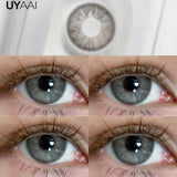 Qfdian  NEW Color Contact Beauty Blue Colorcon PATTAYA Series Lens Natual Brown Lens Cosmetic Colorcon Beauty Soft Green Pupils