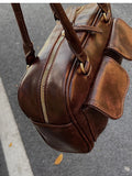 Qfdian Streetwear Fashion Women Purses and Handbags Office Lady Vintage All Match Shoulder Bags 2025 Casual Y2k Aesthetic Underarm Bag