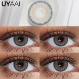 Qfdian  Contact Lenses NEW Makeup Colored Pupils Cosmetics Color Contacts Lenses Brown Natural Pupils Black Lens Beauty Green Lens