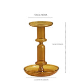 Qfdian Candlestick Holder Taper Candle Holder for Candlestick Dinner Party and Wedding Centerpieces Table Decoration Nordic Home Decor