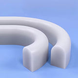 Qfdian  1PC 2m/78.74inch Water Retaining Strip Bathroom Sealing Stopper Shower Dam Retaining Non-slip Dry And Wet Separation Flood Barri