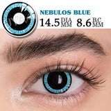 Qfdian  Halloween Cosplay Cosmetics Color Contact Lenses Red Color Lens Anime White Lenses Big Eye Lenses