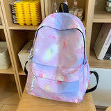 Qfdian Small Niche Design, Fashionable Trend, High Aesthetic Value, Simple Casual Backpack, Daily Commuting, Tutoring Backpack