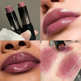 Qfdian Lipstick red brown lipstick waterproof moisturizing mirror lipstick lip gloss natural long-lasting makeup Valentine's Day gift