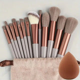 Qfdian Makeup Brush Set Soft Fluffy Professiona Cosmetic Foundation Powder Eyeshadow Kabuki Blending Make Up Brush Beauty Tool Makeup