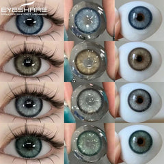 EYESHARE Natural Colored Contact Lenses for Eyes 1pair New Contact Lenses Blue Colorful Lenses Green Lenses Fashion Colored Lens