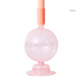 Qfdian Pink Wedding Table Centerpieces Candle Holder Wedding Decoration Flower Vase Home Decoration Accessories Vases Room Decor