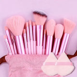 Qfdian Makeup Brush Set Soft Fluffy Professiona Cosmetic Foundation Powder Eyeshadow Kabuki Blending Make Up Brush Beauty Tool Makeup