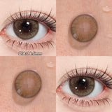 Qfdian  2pcs Cosplay Blue Purple Contact Lenses for Eyes Only For You Surprise Lenses Beauty Eye Color Lens Color Pupils Myopia