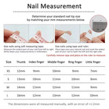 Qfdian  10Pcs Christmas Red Press on Nails Duckbill Shape Nail Cute 3D Cartoon Fake Nails Santa Claus Christmas Tree Decor False Nails
