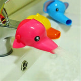 Qfdian Convenient for Baby Washing Helper Sink Accessories Kitchen Lovely Cartoon Faucet Extender for Kids Hand Washing In Bathroom