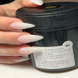 MSHARE Milky White Self Leveling Gel Camouflage Encapsulated For Nail Extension Running Thin 150ml Lopende Dunne Gel