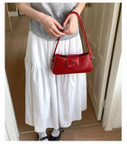 Qfdian Korean Y2k Aesthetic Fairy Women's Handbags Elegant All Match Luxury Design Crossbody Bag Fashion Chic Office Lady Shoulder Bags