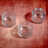 Qfdian  Glass Candy Jar with Lid Sensory Decor Vanilla Beans Jewelry Glass Organizer Vanilla Bean Storage Canister Bath Salt Vessel Gift