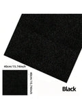Qfdian  10pcs 40x40cm Self Adhesive Carpet Floor Sticker Square Rugs Peel and Stick Mat Flooring for Dining Room Bedroom Home Decor ﻿