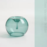 Qfdian  Glass Sphere Glass Incense Holder Household Chinese Incense Stick Incense Burners Yoga Tea Ceremony Relieve Home Fragrance Gifts