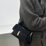 Qfdian All Match Fashion Mini Square Bags Office Lady Luxury Design Chic Women Underarm Bag Trendy Chic Y2k Aesthetic Shoulder Handbags
