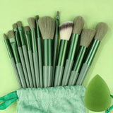 Qfdian Makeup Brush Set Soft Fluffy Professiona Cosmetic Foundation Powder Eyeshadow Kabuki Blending Make Up Brush Beauty Tool Makeup
