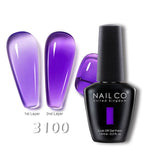 Qfdian  15ml Semi-permanent Rubber Base For UV Gel Nails Polish Manicure LED Hybrid Enamel Lakiery Hybrydowe Vernis Gel Varnishes
