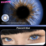 Qfdian  Natural Brown Big Eyes Color Contact Lenses for Eyes Blue Beauty Natural Pupils Style Lens Contacts Fast Shipping Yearly