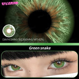 Qfdian  Natural Brown Big Eyes Color Contact Lenses for Eyes Blue Beauty Natural Pupils Style Lens Contacts Fast Shipping Yearly