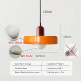 Qfdian  Nordic Pendant Light Glass Home Decorative Lamp For Living Room Restaurant Bedroom Study Indoor Hanging Illumination Luminaires