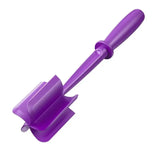 Qfdian Handheld Meat Chopper, 1 Count Non-stick Meat Mincer, Manual Hamburger Meat Masher, Kitchen Meat Utensils