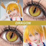 Qfdian  Cosplay VAMPIRE Contact Lenses for Halloween Eyes Lens Strange Colored Contacts Lens Blind Black Mesh White Cosplay Len