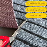 Qfdian Carpet Modern Minimalist Square Flooring Polymer Anti Slip Rubber Backing Durable Fade Resistant Machine Washable Indoor Outdoor