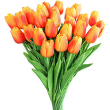 Qfdian  10PCS Artificial Flower Real Touch Tulip Scrapbooking Vase for Home Decor Wedding Garden Rose Arch Garland  Mother's Day Bouquet