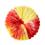 Qfdian  ‌Luxury Ins Hot Round Seat Cushion Fantasy Tie Dye Pillow Office Chair Lumbar Back Cushion Cute Plush Sofa Throw Home Decor