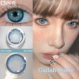 Qfdian Contacts Colored Lenses 2Pcs New Product Myopia Degree 0 to -8.00 Cosplay Series Soft Lens EyeBeauty Pupil