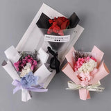 Qfdian Simulation All Over The Sky Star Dried Flower Bouquet Refrigerator Magnet Magnetic Refrigerator Decoration Household Post