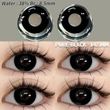 Qfdian 1 Pair Fashion Pink Cosplay Anime Lenses Color Contact Lenses for Eyes Cosmetics Purple Lenses Yearly Eye Contact Lens