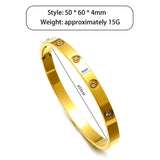 Stainless Steel Bracelet Women's Bracelet Fashion Jewelry Charm Jewelry Accessories Crystal Bracelet