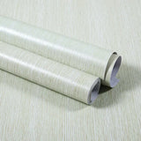 Qfdian 40CM X 1M Thickened Anti Fouling Waterproof Wood Grain Self-adhesive PVC Modern Furniture Decorative Wallpaper